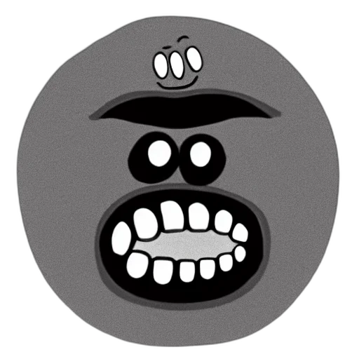 mask, face, staff, creature, cartoon, concept art, comic book art, 3d render transparent PNG cut-out