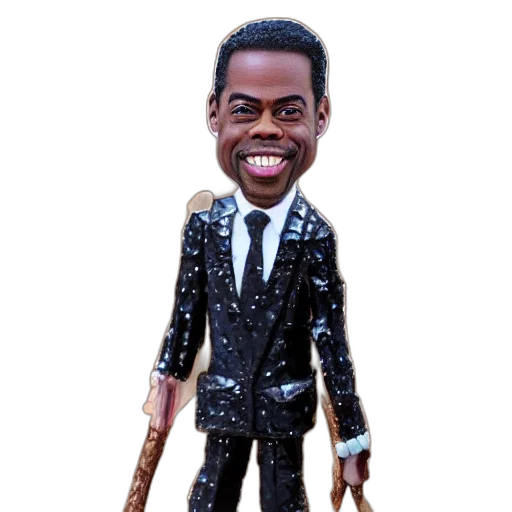 staff, cartoon, 3d render, miniature, chris, rock, made, crystallized transparent PNG cut-out