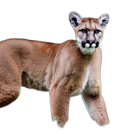 animal, creature, staff, photorealistic transparent PNG cut-out