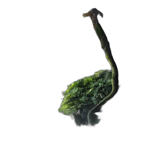 dragon, animal, creature, staff transparent PNG cut-out