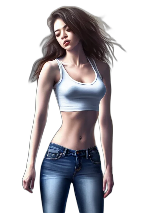 jewelry, dress, jacket, robot, photorealistic, concept art, fantasy art, 3d render transparent PNG cut-out