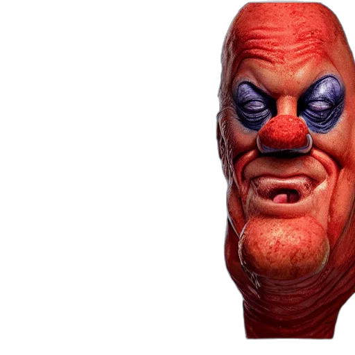 mask, face, creature, shoes transparent PNG cut-out