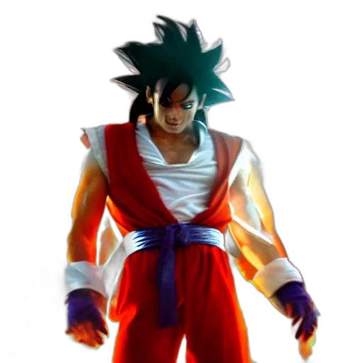jacket, staff, concept art, 3d render, comic book art, anime, red, colorful transparent PNG cut-out