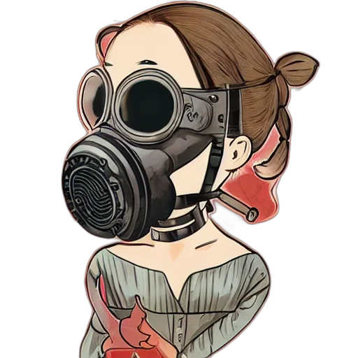 mask, face, weapon, dress transparent PNG cut-out