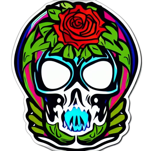 mask, face, pixel art, vaporwave transparent PNG cut-out
