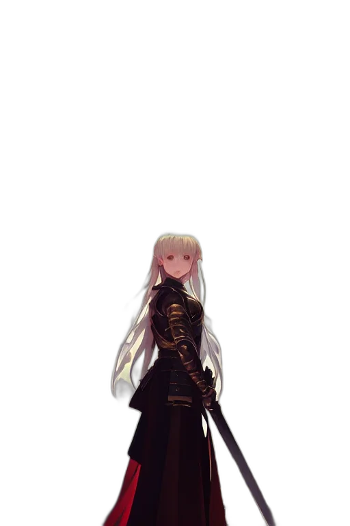 dress, sword, staff, jacket transparent PNG cut-out