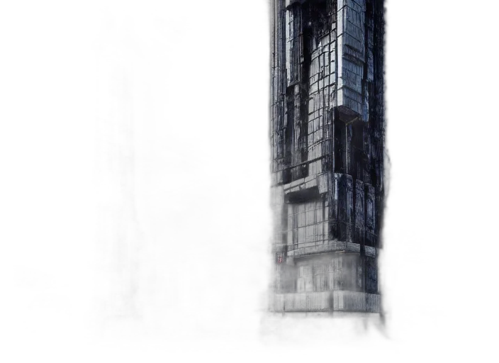 building, dress, weapon, robot, concept art, photorealistic, 3d render, watercolor transparent PNG cut-out