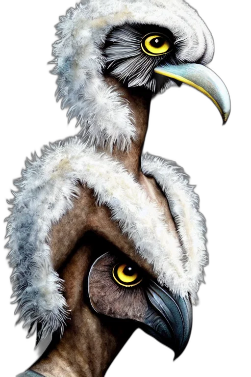 animal, staff, creature, face, photorealistic, watercolor, concept art, fantasy art transparent PNG cut-out