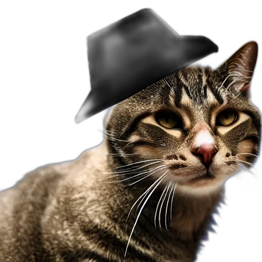 hat, animal, staff, face transparent PNG cut-out