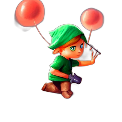 staff, weapon, umbrella, hat, concept art, 3d render, pixel art, fantasy art transparent PNG cut-out