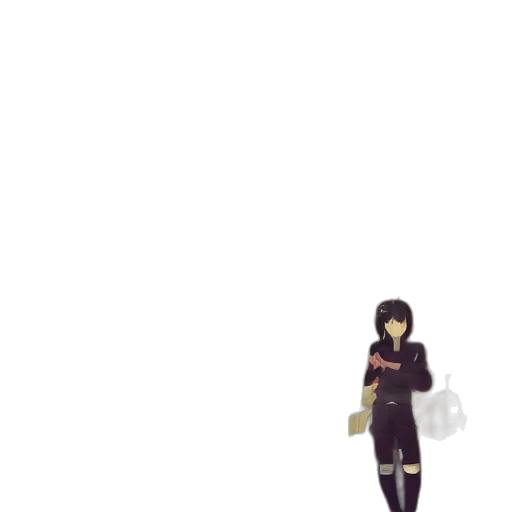 dress, robot, staff, weapon transparent PNG cut-out