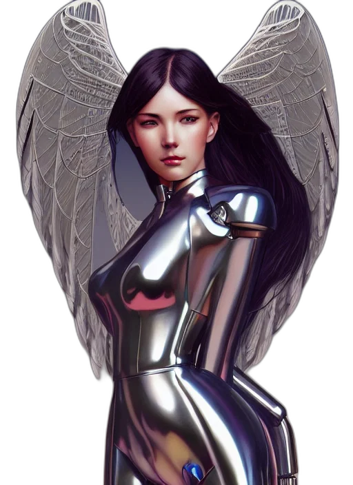 robot, jewelry, fantasy art, concept art, comic book art, pixel art, dark, photo transparent PNG cut-out