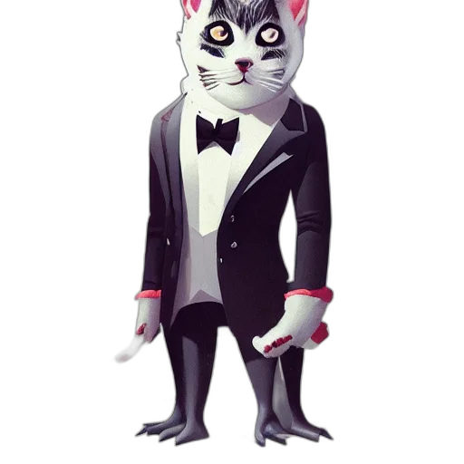 staff, animal, jacket, concept art transparent PNG cut-out