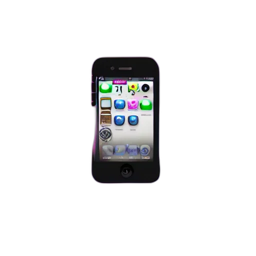 realistic, render, pink, iphone transparent PNG cut-out