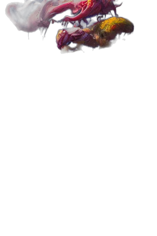creature, animal, crown, hair transparent PNG cut-out