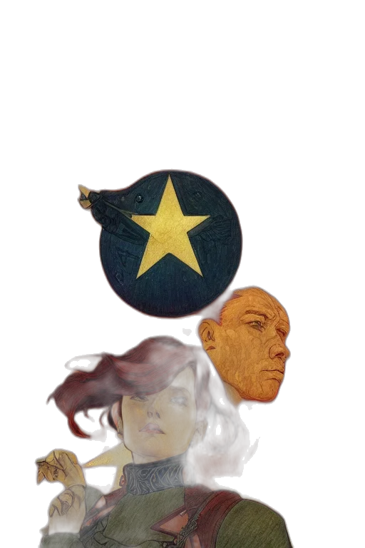 crown, mask, hat, staff transparent PNG cut-out