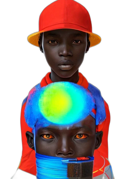 hat, face, mask, crown, concept art, 3d render, photorealistic, fantasy art transparent PNG cut-out