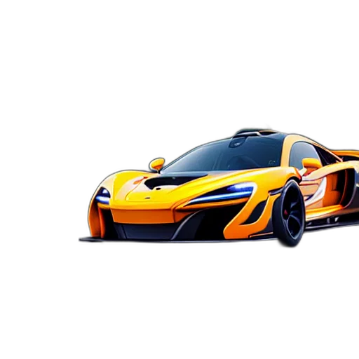 car, weapon, 3d render, photorealistic transparent PNG cut-out