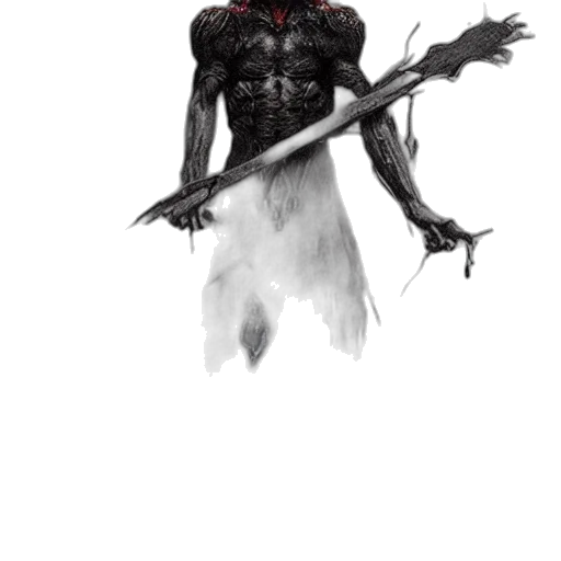 staff, creature, dragon, sword transparent PNG cut-out