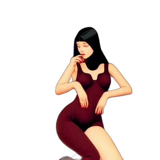 dress, pixel art, concept art, cartoon transparent PNG cut-out