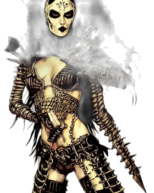mask, jewelry, fantasy art, comic book art transparent PNG cut-out