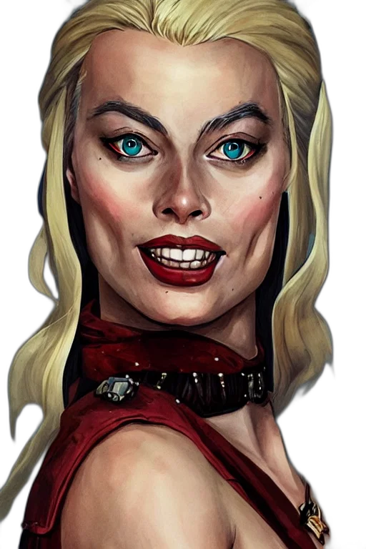 face, comic book art, concept art, fantasy art transparent PNG cut-out