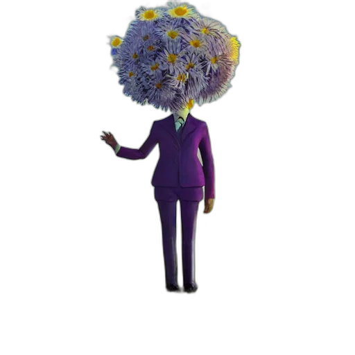 hat, staff, hair, crown, 3d render, concept art, cartoon, pixel art transparent PNG cut-out