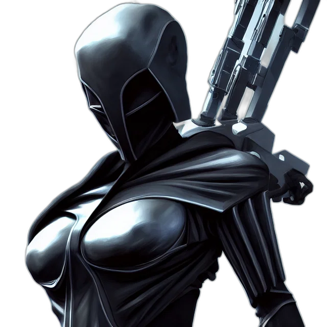 weapon, robot, concept art, comic book art transparent PNG cut-out