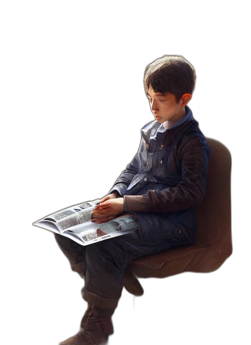 jacket, furniture, robot, face, photorealistic, concept art, watercolor, oil painting transparent PNG cut-out