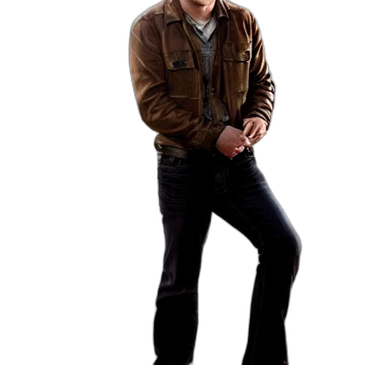 jacket, staff, shoes, dean transparent PNG cut-out