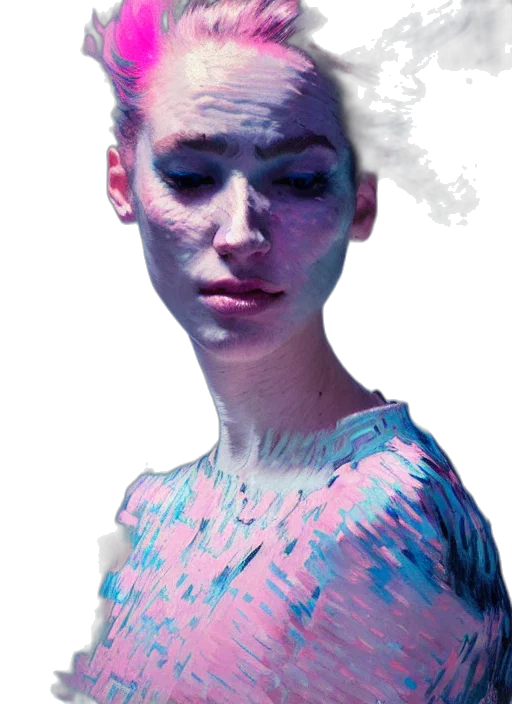 face, dress, robot, jacket transparent PNG cut-out