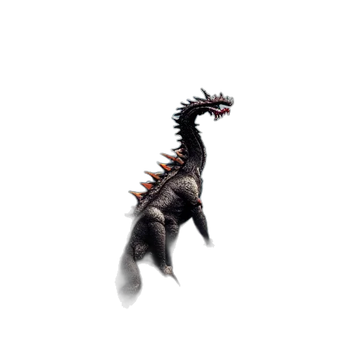 dragon, creature, animal, staff transparent PNG cut-out
