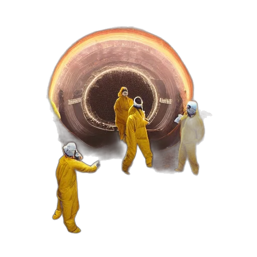food, hair, animal, creature, concept art, 3d render, wide, shot transparent PNG cut-out