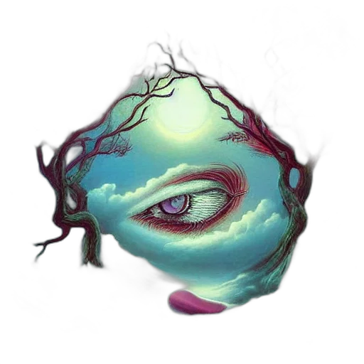 mask, creature, face, crown transparent PNG cut-out