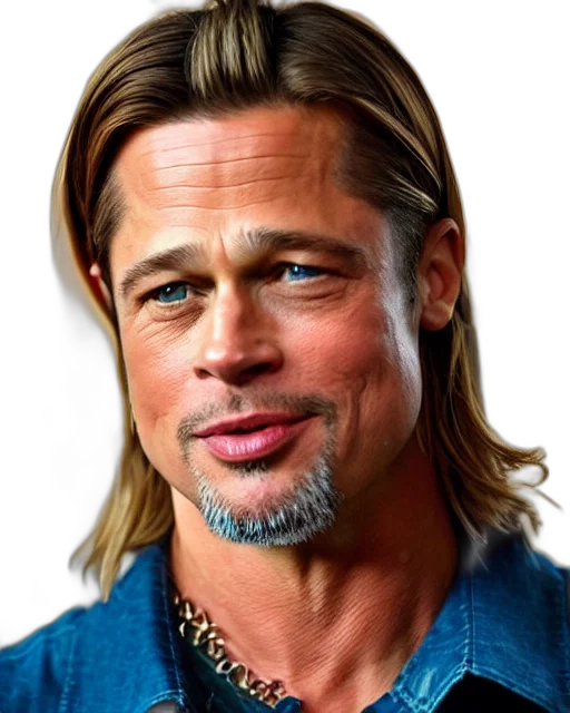 hair, face, animal, photorealistic, cartoon, medium, shot, brad transparent PNG cut-out