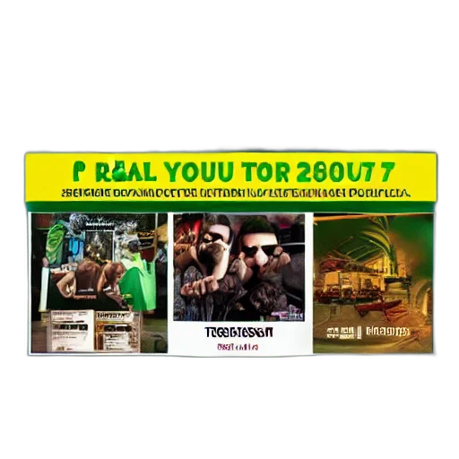 green, brasil, tour, package, advertising, flyer transparent PNG cut-out