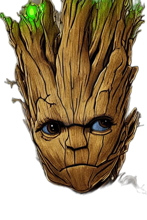 mask, face, tree, creature transparent PNG cut-out