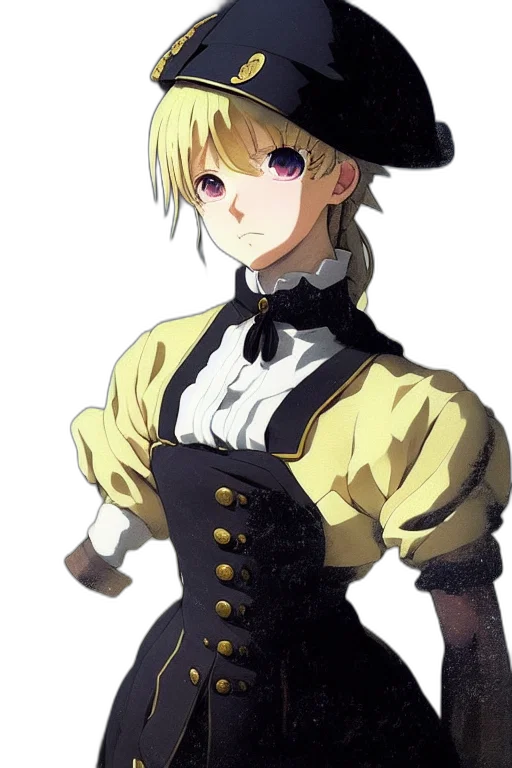 hat, staff, dress, face, anime, cartoon, pixel art, fantasy art transparent PNG cut-out