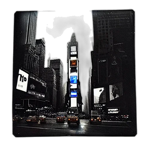 photorealistic, aged, polaroid, photo, catching, glimpse, small, ufo transparent PNG cut-out