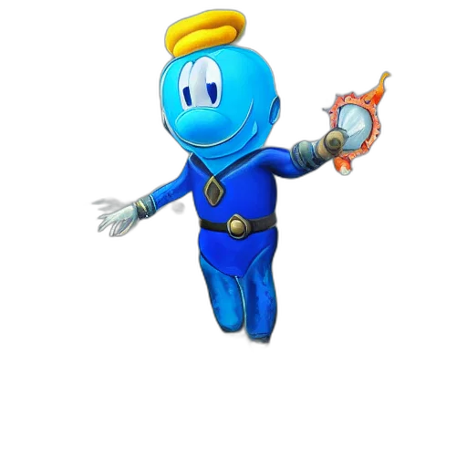 staff, robot, weapon, creature transparent PNG cut-out