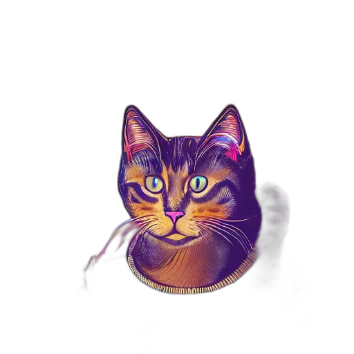 animal, creature, hat, watercolor transparent PNG cut-out