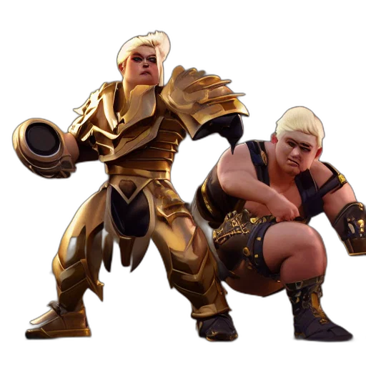 weapon, concept art, 3d render, fantasy art, pixel art, golden, beautiful, men transparent PNG cut-out