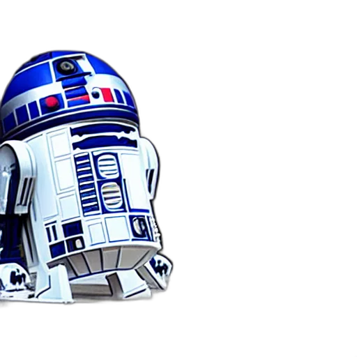 robot, 3d render, concept art, pixel art transparent PNG cut-out
