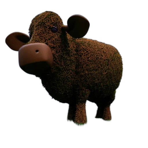 animal, creature, staff, hat, 3d render, pixel art, photorealistic, concept art transparent PNG cut-out