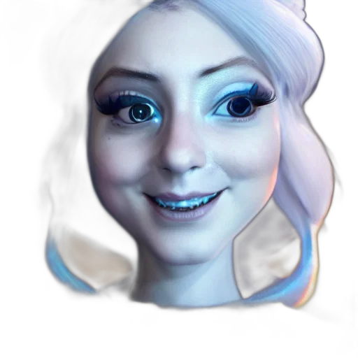 face, robot, crown, staff transparent PNG cut-out