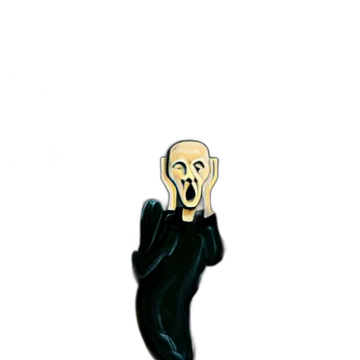 mask, face, cartoon, comic book art transparent PNG cut-out