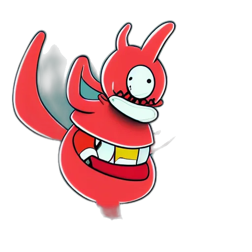 dragon, creature, staff, animal transparent PNG cut-out