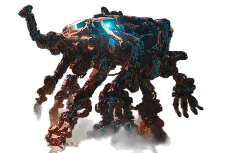robot, creature, weapon, animal transparent PNG cut-out