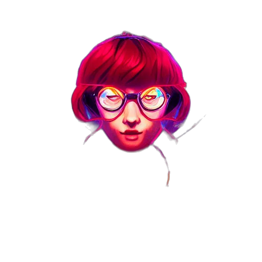 face, hair, creature, mask transparent PNG cut-out