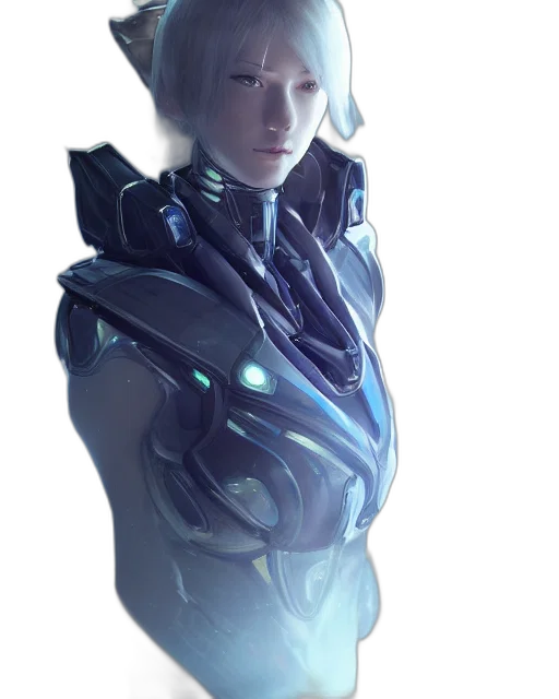 robot, staff, face, creature transparent PNG cut-out
